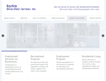 Tablet Screenshot of eastcods.org